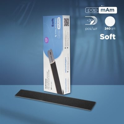 Staleks PapMam "θήκη" Straight Soft Base 150 grit (30 τεμ.)
