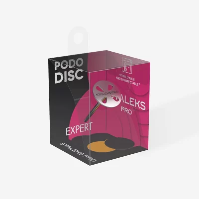 Pedicure Disc Staleks Pro S(15Mm) and set of disposable file 180 grit 5 pc