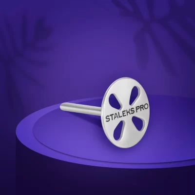 Pedicure Disc Staleks Pro L(25Mm) and set of disposable file 180 grit 5 pc