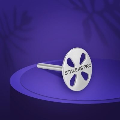 Pedicure Disc Staleks Pro L (25mm) and set of disposable file 180 grit 5 pc