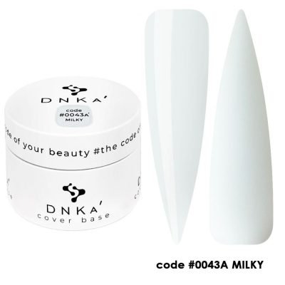 DNKa Cover Rubber Base French #0043A Milky 30ml