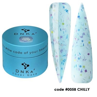 DNKa Cover Rubber Base French #0058 Chilly 30ml