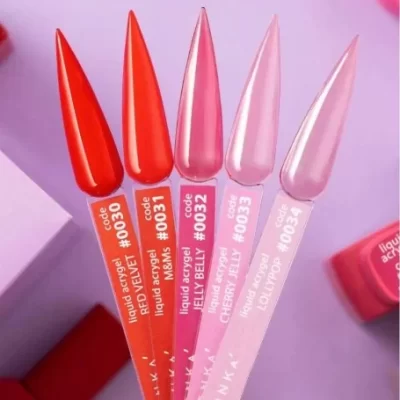 DNKa Течен акригел #0033 Cherry Jelly 12ml