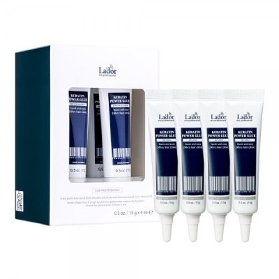 Hair keratin power glue 4x15ml