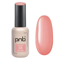Μονοφασικό ημιμόνιμο βερνίκι (one-step) PNB Blush №03 (8 ml)