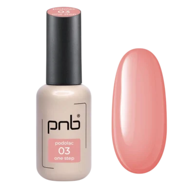 Μονοφασικό ημιμόνιμο βερνίκι (one-step) PNB Blush №03 (8 ml)