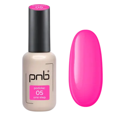 Μονοφασικό ημιμόνιμο βερνίκι (one-step) PNB Serenity №05 (8 ml) Ροζ