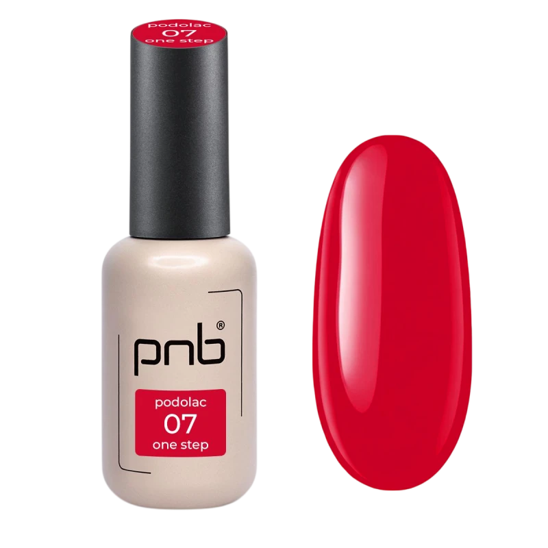 Μονοφασικό ημιμόνιμο βερνίκι (one-step) PNB Passion №07 Μπορντό