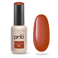 Ημιμόνιμο Βερνίκι Νυχιών PNB 18L Amber Ritual (8 ml)Καφέ