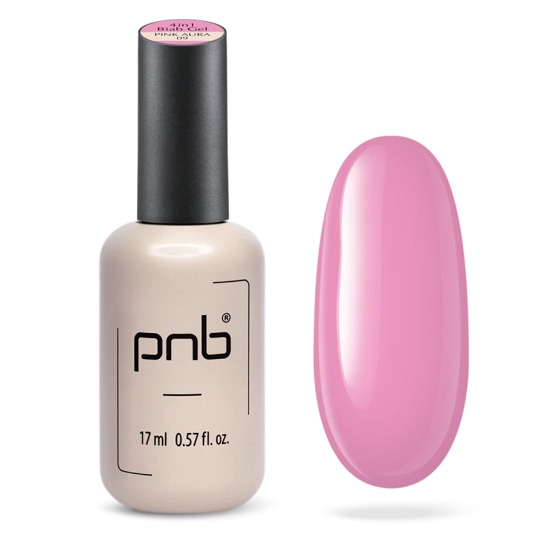 PNB UV/LED 4 in 1 BIAB GEL 09 Pink Aura 17 ml