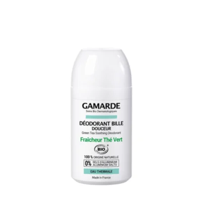 GAMARDE Green Tea Soothing Deodorant – Αποσμητικό Roll-On με Πράσινο Τσάι BIO 50ml
