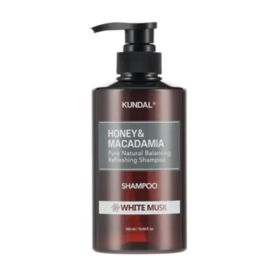 KUNDAL Honey & Macadamia Nature Shampoo White Musk 500ml